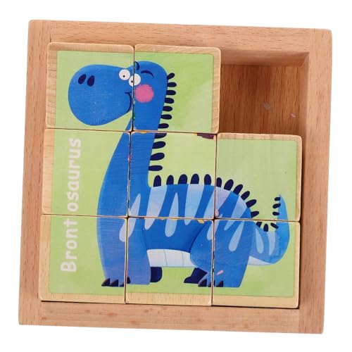 Kisangel Dinosaurier-bausteinspielzeug Dinosaurier Wissenschafts-Kits Für Zum Bauen Von Dinosauriern Kinderspielzeug Dinosaurier Puzzles Aus Holz Hölzern von Kisangel