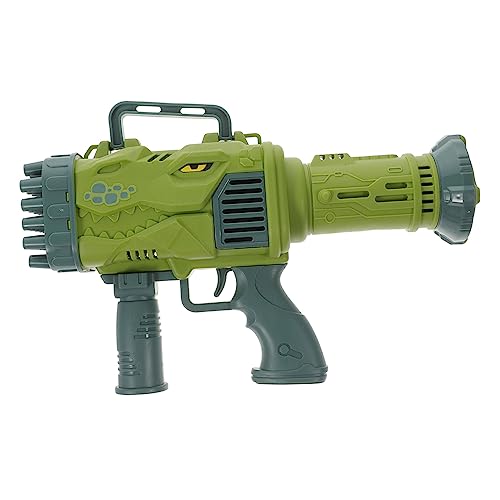 Kisangel Dinosaurier -blasenwaffenspielzeug Seifenblasenmacher Für Kinderspielzeug Automatischer Seifenblasenmacher Handblasenbläser Cartoon-blasengebläse Seifenblasenset Abs von Kisangel