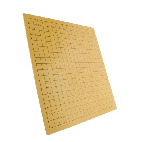 Kisangel Doppelseitiges Schachbrett aus Holz Multifunktionales Spielbrett für Go und Chinesisches Schach und Stabiles Design Leicht und Tragbar für Spielabende und Reisen Kisangel Doppelseitiges Schachbrett aus Holz Multifunktionales Spielbrett für Go und Chinesisches Schach und Stabiles Design Leicht und Tragbar für Spielabende und Reisen von Kisangel