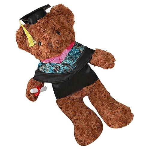 Kisangel Dr Bear Puppe Gedenkgeschenke Abschlussgeschenke Für Sie 2023 High School Abschluss 2023 Für Sie Glückwunschgeschenk Bär Zum Abschluss von Kisangel