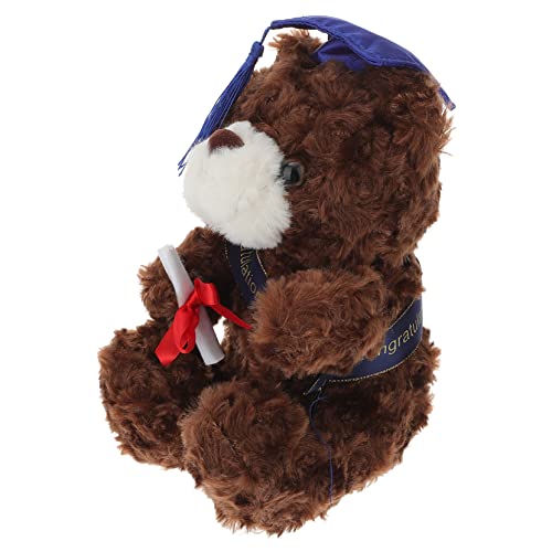 Kisangel Dr. Bärenpuppe Andenken Kuscheltiere Abschluss trägt Klasse von 2022 ausgestopft Abschlussfeier abschlussgeschenk Stofftier süß tragen Plüsch Brown Kisangel Dr. Bärenpuppe Andenken Kuscheltiere Abschluss trägt Klasse von 2022 ausgestopft Abschlussfeier abschlussgeschenk Stofftier süß tragen Plüsch Brown von Kisangel
