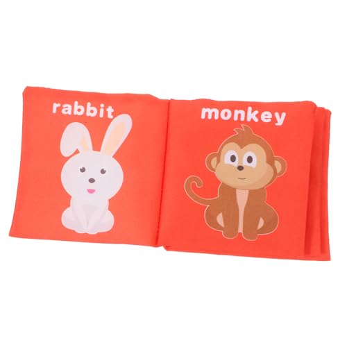 Kisangel Dreidimensionales Stoffbuch Weiche Bücher Tierisches Stoffbuch Sensorisches Weiches Buch Babybücher Aus Weichem Stoff Säugling Beschäftigt Buch Babyspielzeug Babybuch Rot Baumwolle Kisangel Dreidimensionales Stoffbuch Weiche Bücher Tierisches Stoffbuch Sensorisches Weiches Buch Babybücher Aus Weichem Stoff Säugling Beschäftigt Buch Babyspielzeug Babybuch Rot Baumwolle von Kisangel