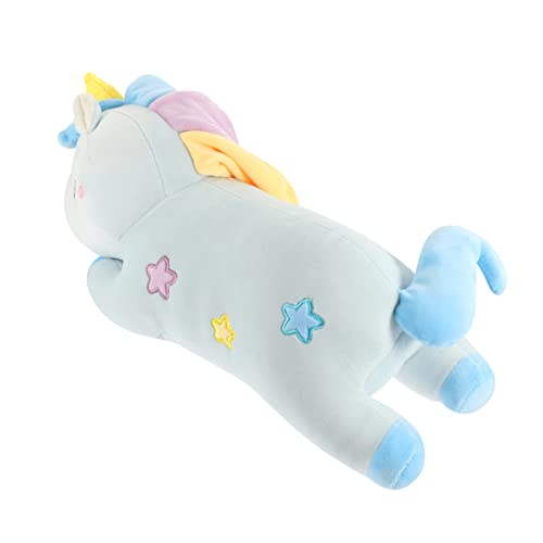 Kisangel Einhorn-Puppe süßes Tierkissen Schlafzimmer Cartoonkissen Weiches für Kinderspielzeug für zu Hause dekorative Kissen süße Kissen Plüsch Blau Kisangel Einhorn-Puppe süßes Tierkissen Schlafzimmer Cartoonkissen Weiches für Kinderspielzeug für zu Hause dekorative Kissen süße Kissen Plüsch Blau von Kisangel