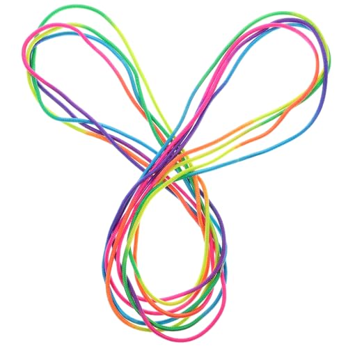 Kisangel Elastisches Sprungseil im Freien Gummiband Sprungseil für Sprungbänder Springseil für Partyspielspielzeug elastisches Sprungband Kinderspiel Plastik Zufällige Farbe Kisangel Elastisches Sprungseil im Freien Gummiband Sprungseil für Sprungbänder Springseil für Partyspielspielzeug elastisches Sprungband Kinderspiel Plastik Zufällige Farbe von Kisangel