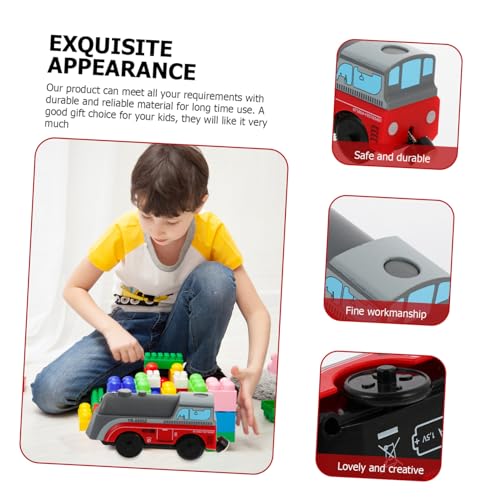 Kisangel Elektrische Legierungslokomotive Zug für Kinderfreundliches Design Langlebiges Rundes Modell in Leuchtendem Rot Magnetisch Verbindbar Kinderspielzeug für Drinnen und Draußen Kisangel Elektrische Legierungslokomotive Zug für Kinderfreundliches Design Langlebiges Rundes Modell in Leuchtendem Rot Magnetisch Verbindbar Kinderspielzeug für Drinnen und Draußen von Kisangel