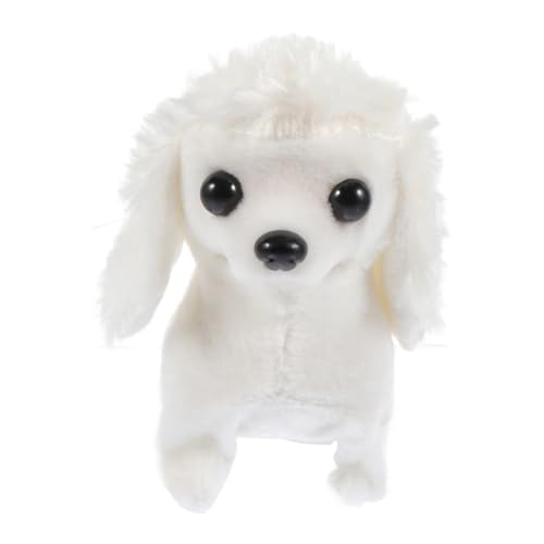 Kisangel Elektrische Welpenpuppe Hund Klein Interaktives Welpenspielzeug Elektrisches Tierspielzeug Kindertierspielzeug Kinderspielzeug Plüsch Weiß Kisangel Elektrische Welpenpuppe Hund Klein Interaktives Welpenspielzeug Elektrisches Tierspielzeug Kindertierspielzeug Kinderspielzeug Plüsch Weiß von Kisangel
