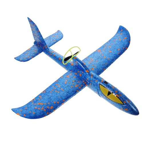 Kisangel Elektrischer Handwurf Flugzeug Leichtem Schaum Flexibler Wurfgleiter für Robust und Sicher Fördert Praktische Fähigkeiten und Bewegung im Outdoor Spiel von Kisangel