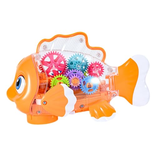 Kisangel Elektrisches Batteriebetriebenes Transparentes Fisch spielzeugauto mit Licht und Musik Farbiger Getriebemechanismus Wendet Automatisch Fördert Feinmotorik Abs Material Inklusive Kisangel Elektrisches Batteriebetriebenes Transparentes Fisch spielzeugauto mit Licht und Musik Farbiger Getriebemechanismus Wendet Automatisch Fördert Feinmotorik Abs Material Inklusive von Kisangel