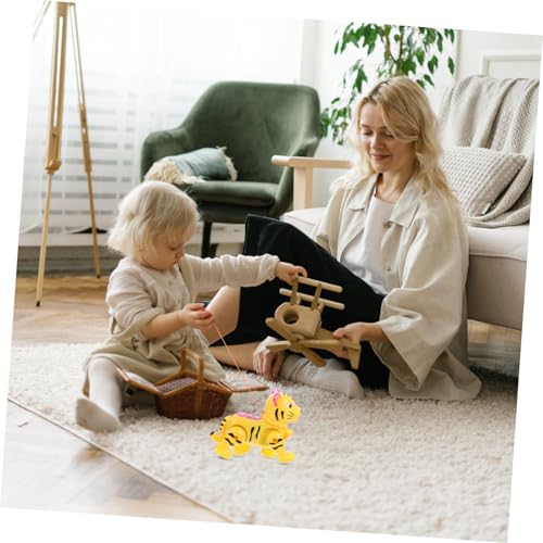 Kisangel Elektrisches Leuchtendes Tiger Musik Laufend und Ziehend Robustes Kunststoffmaterial Interaktives Lernspielzeug für Kleinkinder Zufällige Farbe für Neujahrsgeschenk Kisangel Elektrisches Leuchtendes Tiger Musik Laufend und Ziehend Robustes Kunststoffmaterial Interaktives Lernspielzeug für Kleinkinder Zufällige Farbe für Neujahrsgeschenk von Kisangel