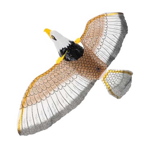 Kisangel Elektrisches Musik Vogelspielzeug Adlerform mit Beweglichen Flügeln Hängendes Flugspielzeug für Geschicklichkeit Hand Auge koordination und Kreativem Spiel von Kisangel