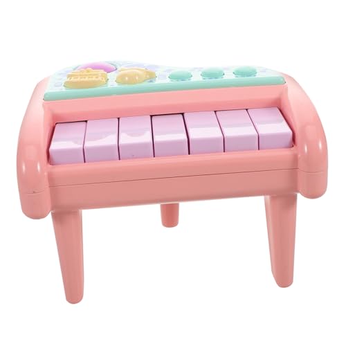 Kisangel Elektronisches Klavier Interaktives Musikinstrument für Kleinkinder mit Cartoon Design für Jungen und Mädchen zur Musikalischen Früherziehung Geburtstagsgeschenk von Kisangel