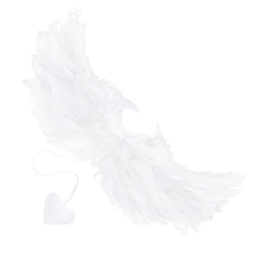 Kisangel Engelsflügel Requisite für Halloween Cosplay Weiße Federflügel für Damen für Kostümpartys Fotografie Bühnenauftritte Verleiht Ihrem Look Einen Bezaubernden Touch Kisangel Engelsflügel Requisite für Halloween Cosplay Weiße Federflügel für Damen für Kostümpartys Fotografie Bühnenauftritte Verleiht Ihrem Look Einen Bezaubernden Touch von Kisangel