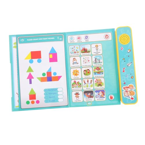 Kisangel Englisch Lesespielzeug Englisches Buchstabenspielzeug Englisch-Lernbuch für Klangbuch auf Englisch Elektrisches Buch zum Englischlernen Abs Green Kisangel Englisch Lesespielzeug Englisches Buchstabenspielzeug Englisch-Lernbuch für Klangbuch auf Englisch Elektrisches Buch zum Englischlernen Abs Green von Kisangel