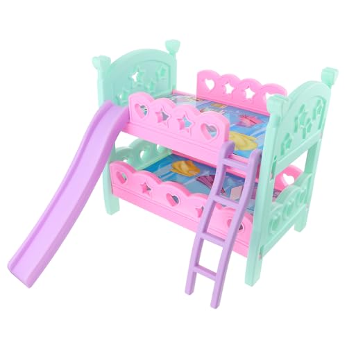 Kisangel Etagenbett Für Puppen Doppelstockbett Zubehör Für Kinderzimmer Und DIY Szenen Möbel Für Kreatives Rollenspiel Kisangel Etagenbett Für Puppen Doppelstockbett Zubehör Für Kinderzimmer Und DIY Szenen Möbel Für Kreatives Rollenspiel von Kisangel