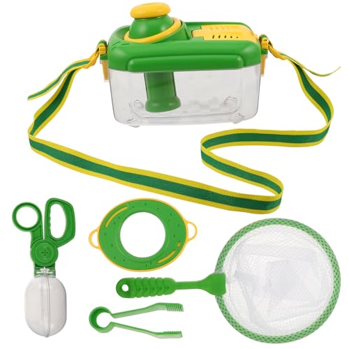 Kisangel Explorer Bug Catching Kit: Bug Catcher Kit Outdoor-Spielzeug Jungen Mädchen Kinderkäfig Schmetterling Outdoor Explorer Set für Hinterhof-Erkundung von Kisangel