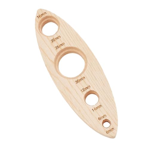 Kisangel Eye Installation Tool Puppen -Augenwerkzeug Hilfswerkzeug Stofftieraugen Puppensicherheit Augenwerkzeug Safety Eye Tool Auxiliary Tool Sicherheitsaugen hölzern Khaki von Kisangel