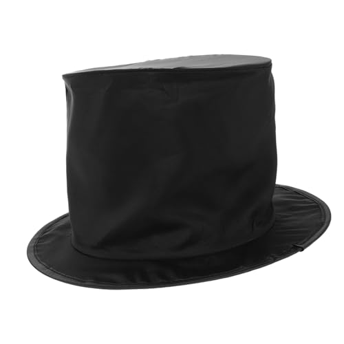 Kisangel Faltbarer Hut für Männer Eleganter und Einzigartiger Frackhut für Bühnenauftritte Kostümpartys und Events Verstellbar für Kopfgrößen Geeignet von Kisangel