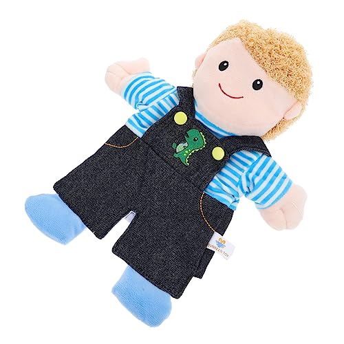 Kisangel Familien Jungen Handpuppe Kreatives Plüschspielzeug Für Interaktives Geschichtenerzählen Für Kindergarten Und Eltern Spiele Hochwertiges Sicheres Material von Kisangel