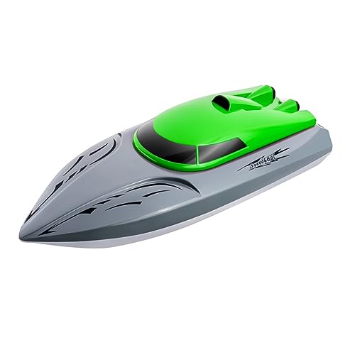 Kisangel Fernbedienungsboot für Wasserdichtes Elektroboot mit Dual Motor Geschwindigkeit Schnelles und Stabiles für Pools und Seen für Familie und Freunde von Kisangel