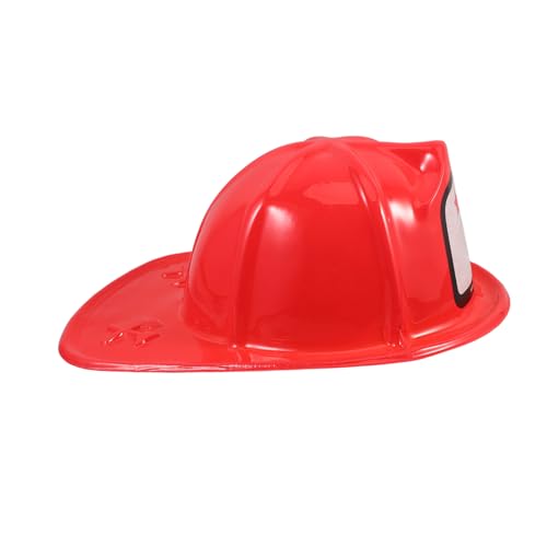 Kisangel Feuerwehrmann Cosplay Helm für Robuster Feuerwehrhut für Rollenspiele für Geburtstagsfeiern und Schulveranstaltungen Kostümzubehör für Kleine von Kisangel