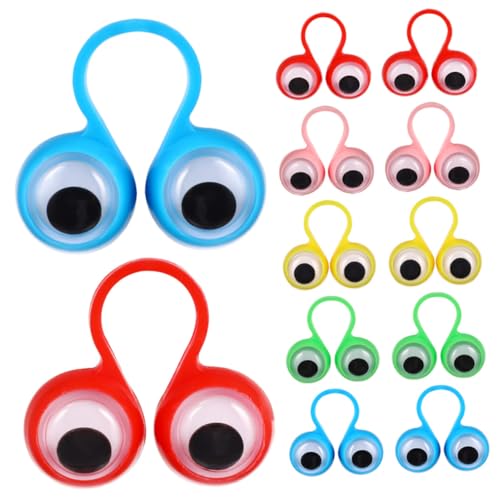 Kisangel Fingerpuppen Dehnbar Lernspielzeug Große Augen Spielzeug 100 Stück Für Jungen Und Mädchen Kisangel Fingerpuppen Dehnbar Lernspielzeug Große Augen Spielzeug 100 Stück Für Jungen Und Mädchen von Kisangel