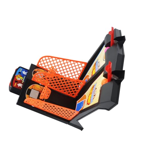 Kisangel Fingerschießmaschine Basketballkorb-Spiel Basketball Spiel Kleinkinder Mini Drinnen Tischbasketballspiel Tabletop-Basketball Finger-basketballspiel von Kisangel