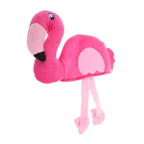 Kisangel Flamingo Kostüm Hut Damen Weicher Plüsch Flamingo Partyhut Valentinstag Accessoire Lustiger Tierhut für Themenpartys Karneval Cosplay Kisangel Flamingo Kostüm Hut Damen Weicher Plüsch Flamingo Partyhut Valentinstag Accessoire Lustiger Tierhut für Themenpartys Karneval Cosplay von Kisangel