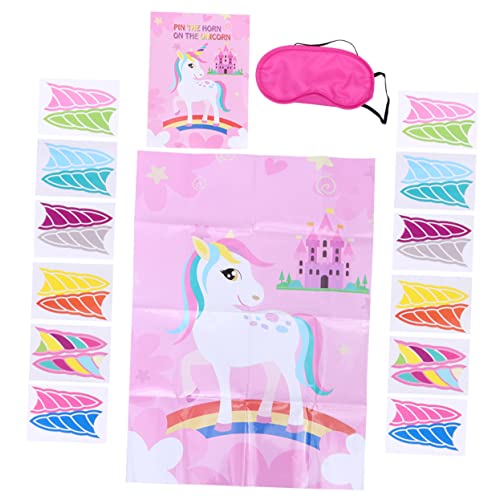 Kisangel Foto Aufkleber Spiel Aufkleber Einhornaufkleber Spielplakat Einhorn-Spielaufkleber Aufkleber für Kinderspiele Rosa Kisangel Foto Aufkleber Spiel Aufkleber Einhornaufkleber Spielplakat Einhorn-Spielaufkleber Aufkleber für Kinderspiele Rosa von Kisangel