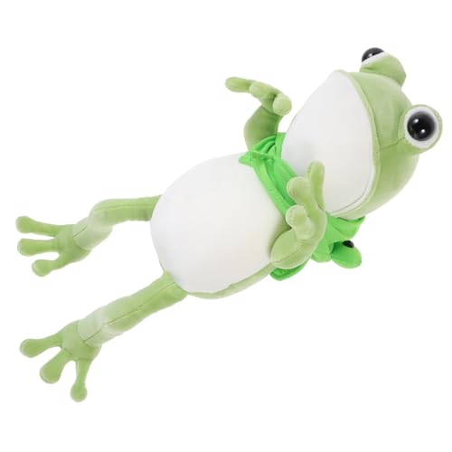 Kisangel Froschplüschpuppe Plüschtier Kleiner Stofffrosch Froschdekoration Froschstatue Ausgestopftes Cartoon- Froschfigur Ausgestopftes Tierspielzeug Pp Baumwolle Kisangel Froschplüschpuppe Plüschtier Kleiner Stofffrosch Froschdekoration Froschstatue Ausgestopftes Cartoon- Froschfigur Ausgestopftes Tierspielzeug Pp Baumwolle von Kisangel