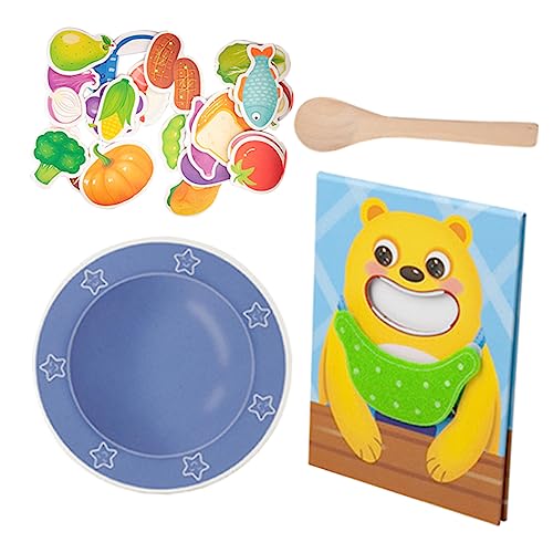 Kisangel Fütterungs Spielset aus Holz und Pädagogisches Nachahmspielzeug für Kleinkinder Fördert Feinmotorik und Kreativität Interaktives Lernspielzeug für Eltern Junge Mädchen Sicher und Kisangel Fütterungs Spielset aus Holz und Pädagogisches Nachahmspielzeug für Kleinkinder Fördert Feinmotorik und Kreativität Interaktives Lernspielzeug für Eltern Junge Mädchen Sicher und von Kisangel