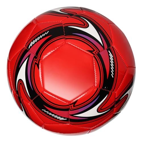 Kisangel Fußballspielzeug Ziele Sport Ausbildung Tragbar Kind Klein Fußball-trainingsbälle -fußball Fußballtraining Jugend-fußbälle Fußball Mini Fußballausrüstung Rot PVC von Kisangel