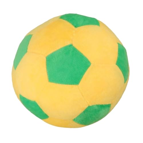 Kisangel Gefüllter Fußball-Plüsch-Fußball Weiches Plüsch-Fußballkissen Stofftier Für Kinder Jungen Babys Kleinkinder von Kisangel