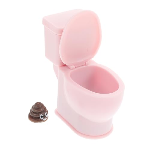 Kisangel Geräuschfunktion Wiederaufladbare Toilette Detailgetreues Puppenhaus Zubehör Pinkes Mini Möbel für Kreative Spielwelten Kisangel Geräuschfunktion Wiederaufladbare Toilette Detailgetreues Puppenhaus Zubehör Pinkes Mini Möbel für Kreative Spielwelten von Kisangel