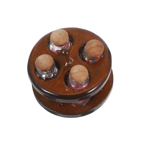 Kisangel Gewürzdosenregal Drehbare Rollenküche Mit Anordnung Der Utensilien DIY Zubehör Gewürzhalter Und Puppenhaus Spiel Mini Haus Drehbares Zubehör Kochen Für Puppen Kisangel Gewürzdosenregal Drehbare Rollenküche Mit Anordnung Der Utensilien DIY Zubehör Gewürzhalter Und Puppenhaus Spiel Mini Haus Drehbares Zubehör Kochen Für Puppen von Kisangel