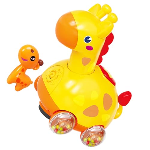 Kisangel Giraffe Glitt -Cartoon- Krabbelndes Cartoon- -aktivitätsspielzeug Krabbelspielzeug Krabbelanleitungsspielzeug Plastik Gelb Kisangel Giraffe Glitt -Cartoon- Krabbelndes Cartoon- -aktivitätsspielzeug Krabbelspielzeug Krabbelanleitungsspielzeug Plastik Gelb von Kisangel
