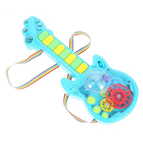 Kisangel Gitarren Für Licht Und Soundeffekten Lernspielzeug Zur Musikalischen Farbenfrohes Gitarrengeschenk Für Jungen Batterie Lang Kisangel Gitarren Für Licht Und Soundeffekten Lernspielzeug Zur Musikalischen Farbenfrohes Gitarrengeschenk Für Jungen Batterie Lang von Kisangel
