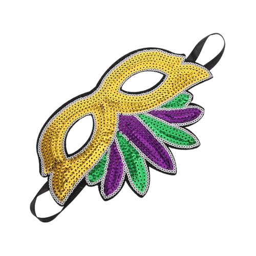 Kisangel Glänzende Mardi Gras Maske Damen Masquerade Maskenball Kostüm Party Accessoire Leicht Tragbar Funkelnd Vielseitig Foto Requisite Faschingsmasken Karneval Kisangel Glänzende Mardi Gras Maske Damen Masquerade Maskenball Kostüm Party Accessoire Leicht Tragbar Funkelnd Vielseitig Foto Requisite Faschingsmasken Karneval von Kisangel