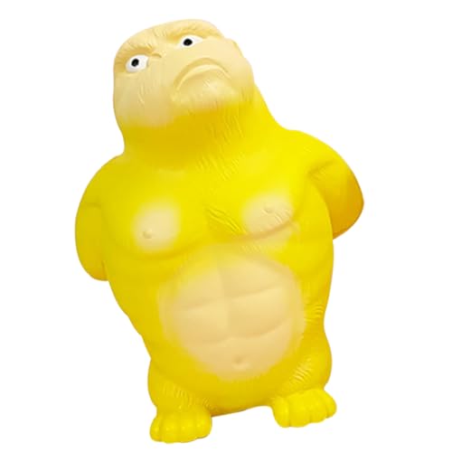 Kisangel Gorilla Stressabbau Dehnbares Squeeze Für Erwachsene Lustiges Stressabbau Aus PU Material Für Partys Und Sensorisches Training von Kisangel