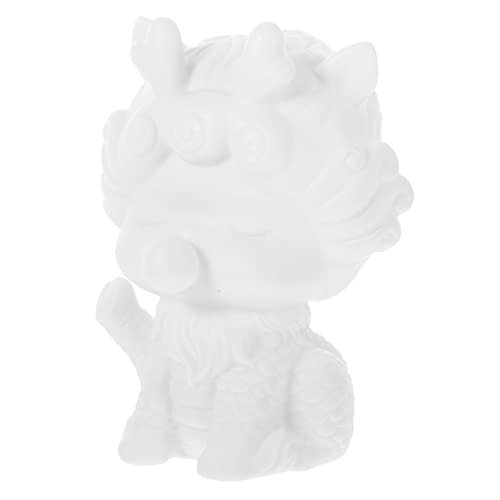 Kisangel Graffiti -Puppe Kinderspielzeug Leere Puppe für Graffiti DIY Leere Puppe Blankopuppe zum Bemalen Cartoon-Puppenspielzeug Leere Puppe zum Zeichnen Vinyl Weiß von Kisangel