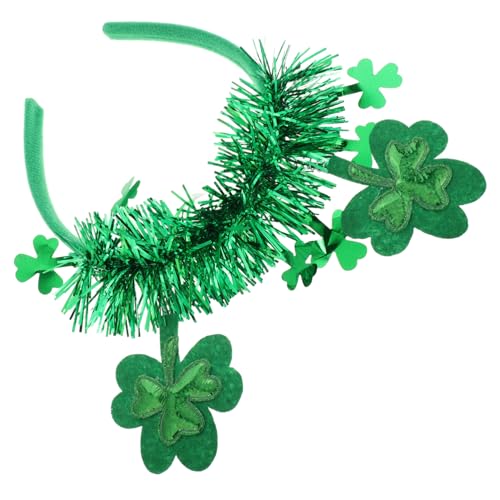 Kisangel Green Shamrock Hair Accessoires Für Mädchen Irische Stirnbänder Für Den Heiligen Patrick's Day Mode Festival Kopfbedeckung Für Partys Und Feierlichkeiten von Kisangel