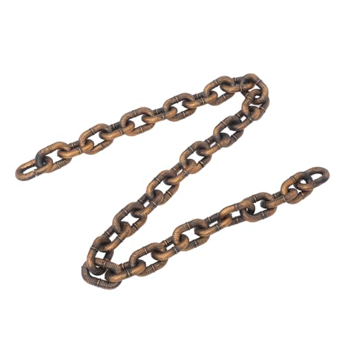 Kisangel Halloween Dekorative Kunststoffkette für Große Hunde Realistische PVC Hundehalskette als Spaßaccessoire Bruchsicher Vielseitig Einsetzbar für Haustier Dekoration und Fotoshootings von Kisangel