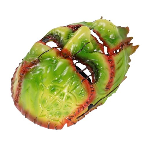 Kisangel Halloween EVA Hexenmaske Realistisch Gruselig Wiederverwendbar Leicht Horror Maskerade Kostüm Cosplay Party Zubehör für Karneval Rollenspiel von Kisangel