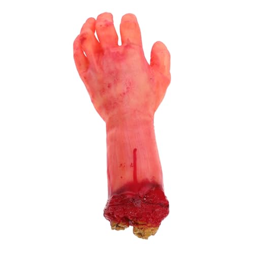Kisangel Halloween Falschhand Deko Gebrochene Hand Für Spukhaus Gruselpartys Realistische Handstütze Als Scherzartikel Für Halloween Dekoration Kisangel Halloween Falschhand Deko Gebrochene Hand Für Spukhaus Gruselpartys Realistische Handstütze Als Scherzartikel Für Halloween Dekoration von Kisangel