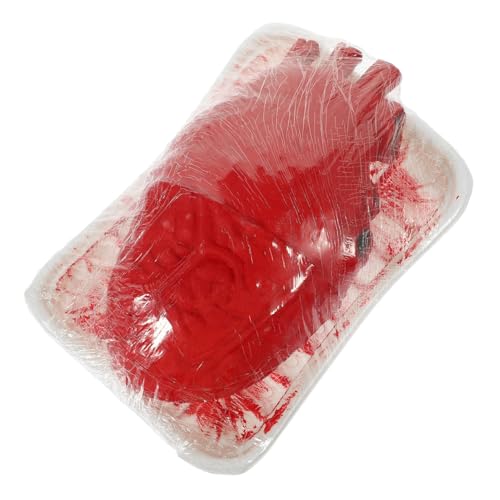 Kisangel Halloween Herz Deko Realistisches Körperorgan für Gruselige Partys Accessoire für Halloween Dekoration und Horrorfans Kisangel Halloween Herz Deko Realistisches Körperorgan für Gruselige Partys Accessoire für Halloween Dekoration und Horrorfans von Kisangel
