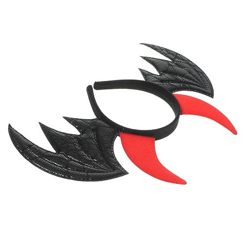 Kisangel Halloween Stirnband Fledermausflügel Langlebiges Universelles Cosplay Haaraccessoire für Mädchen und Erwachsene für Halloween Party und Kostümierung Kisangel Halloween Stirnband Fledermausflügel Langlebiges Universelles Cosplay Haaraccessoire für Mädchen und Erwachsene für Halloween Party und Kostümierung von Kisangel