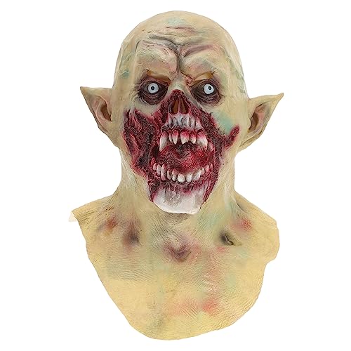 Kisangel Halloween Vampirmaske Vollkopf Horrormaske für Kostümpartys Cosplay Halloween Events Realistische und Vielseitige Gruselmomente Kisangel Halloween Vampirmaske Vollkopf Horrormaske für Kostümpartys Cosplay Halloween Events Realistische und Vielseitige Gruselmomente von Kisangel