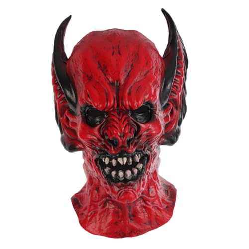 Kisangel Halloween für Erwachsene Gruselige Bat Kopfmaske aus Cosplay Partys und Halloween Dekoration Einzigartige Requisite für Schaurige Auftritte Kisangel Halloween für Erwachsene Gruselige Bat Kopfmaske aus Cosplay Partys und Halloween Dekoration Einzigartige Requisite für Schaurige Auftritte von Kisangel