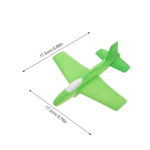 Kisangel Hand Wurfgleiter Flugzeug aus Eva Kleines Segelflugzeug für Einfaches Zusammenbauen Outdoor Wurfspielzeug für Geburtstagsfeier und Gartenspiel von Kisangel