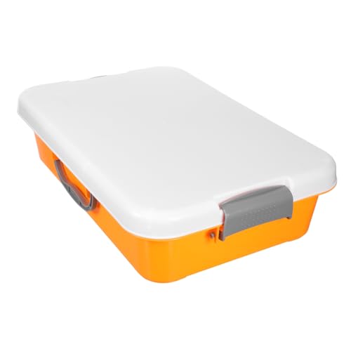 Kisangel Handlicher Sandspielkasten mit Auslaufsicherem Deckel Robustem Kunststoff und Ergonomischem Griff Tragbare Spiel Aufbewahrungsbox für Kreativen Drinnen und Draußen Kisangel Handlicher Sandspielkasten mit Auslaufsicherem Deckel Robustem Kunststoff und Ergonomischem Griff Tragbare Spiel Aufbewahrungsbox für Kreativen Drinnen und Draußen von Kisangel