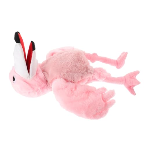 Kisangel Handpuppe Flamingo Plüsch Interaktive Handpuppe mit Beweglichem Mund Frühes Lernspielzeug für Weiches Material für Geschichten Erzählen und Partys Kisangel Handpuppe Flamingo Plüsch Interaktive Handpuppe mit Beweglichem Mund Frühes Lernspielzeug für Weiches Material für Geschichten Erzählen und Partys von Kisangel